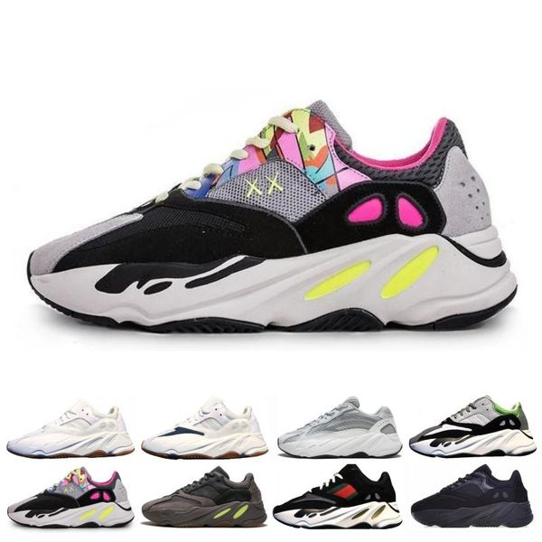 

INERTIA 700 Kanye West Wave Runner Static 3M Reflective Mauve Solid Grey Sports Running Shoes Men Women Sports Sneaker Shoes size 36-46