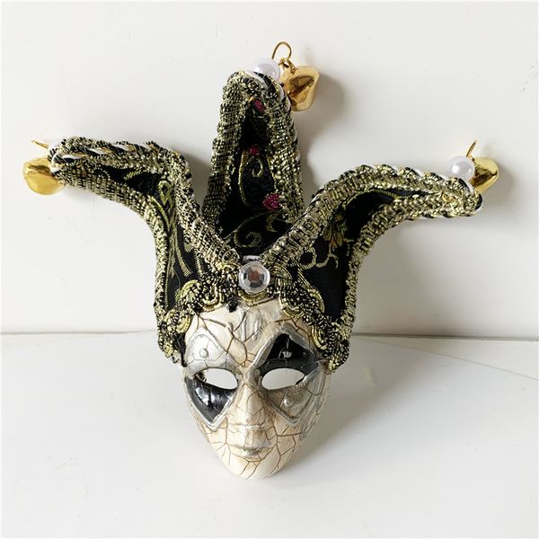 

h&d 1pcs venice mini mask mardi gras masquerade venetian mask party decoration accessory novelty gift halloween home wall decor