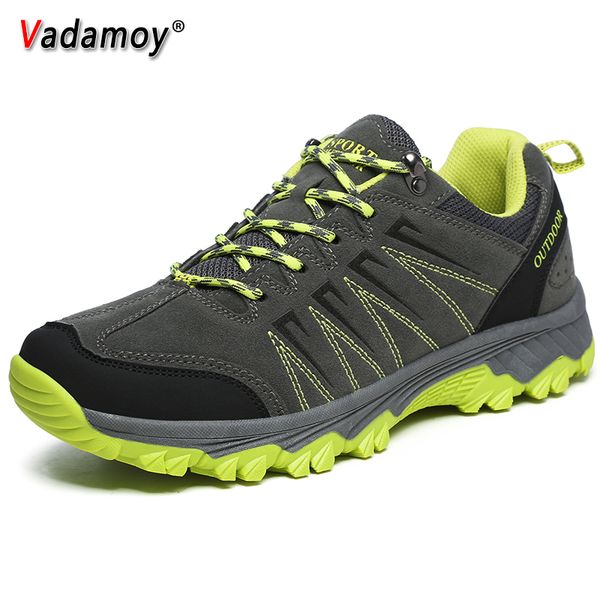 

new autumn climbing shoes couples comfortable lace up sneakers for men women shoes outdoor rubber non-slip male woman