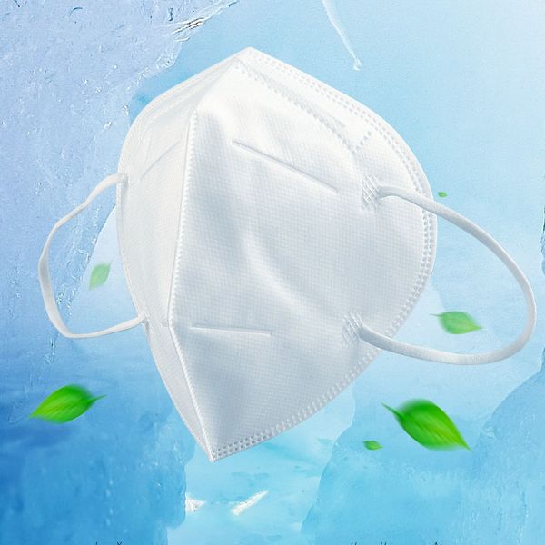 

kn95 no-тканая одноразовая маска регулируемой респиратор маски респиратор против пыли капельки рм2,5 haze маски для лица