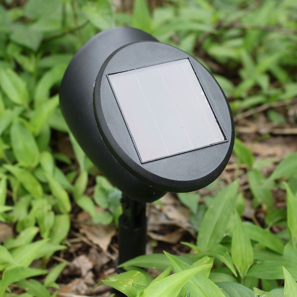 

2 шт. солнечное радио свет солнечной газон лампы солнечной 3led сад лампы черный пластиковые деньги