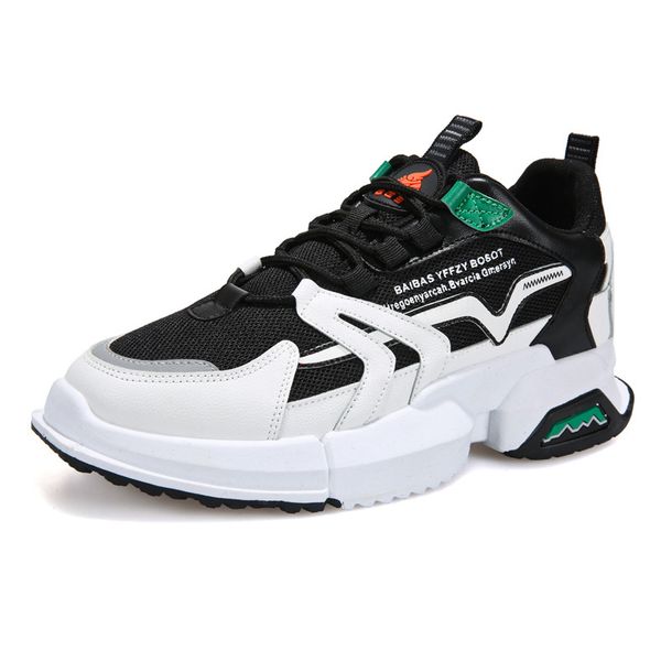 

new arrival soft cool cushion type low pattern2 men casual shoes fashion brand women mens trainers sports sneakers 39-44, Black