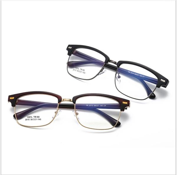 

большой кадр очки кадр близорукость унисекс плоские рамы, White;black