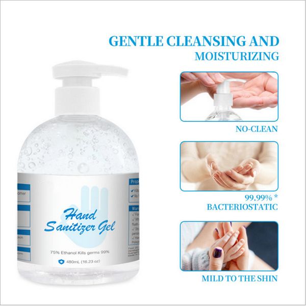 

в наличии! 480ml пены дезинфицирующее средство для рук гель 75% спирта для дезинфекции бутылок нажатие cleanser суб-бутылки прозрачная жидко