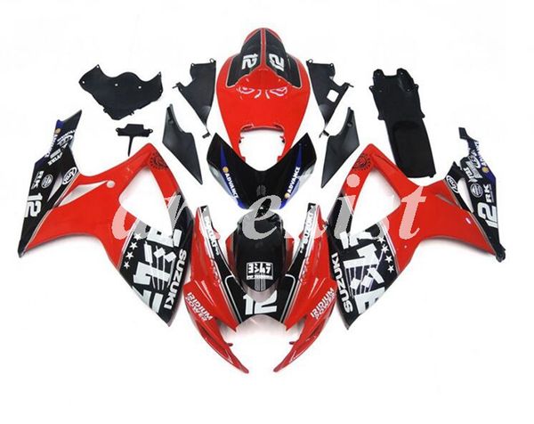 

4 бесплатные подарки новый abs для мотоциклов обтекатели комплекты fit for suzuki gsx-r600 gsx-r750 k6 2006 2007 06 07 кузовостроение набор