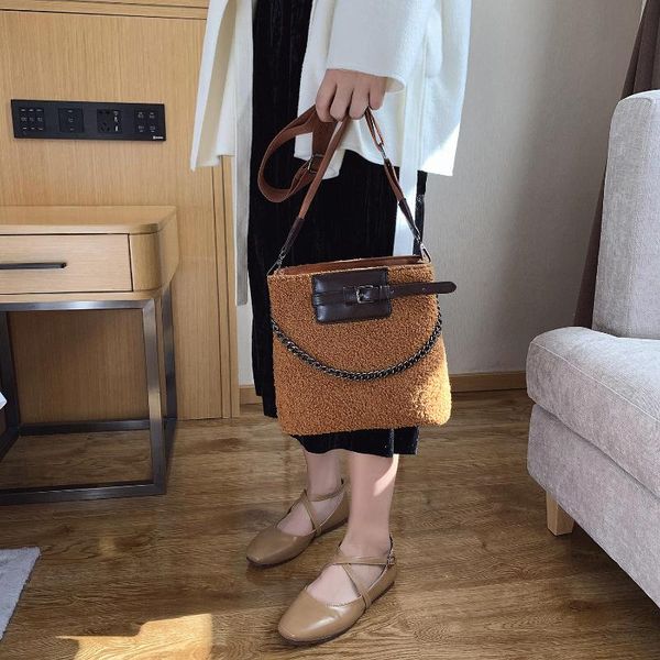 

большая сумка женщины 2020 новая мода ведро сумка большой емкости плечо посланник