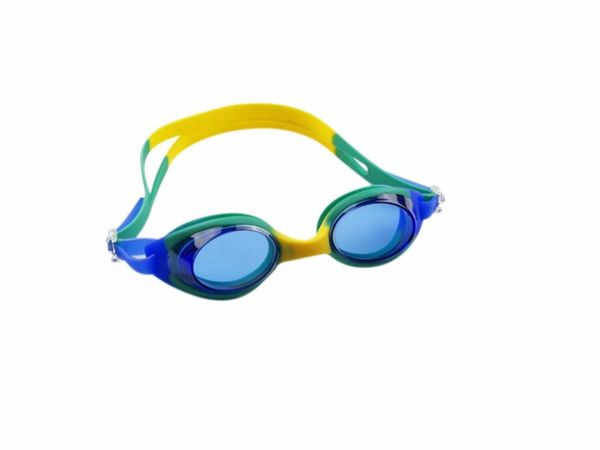 

yzb new professional anti-fog uv protection adjustable child swimming goggles waterproof silicone glasses swim goggles for kids