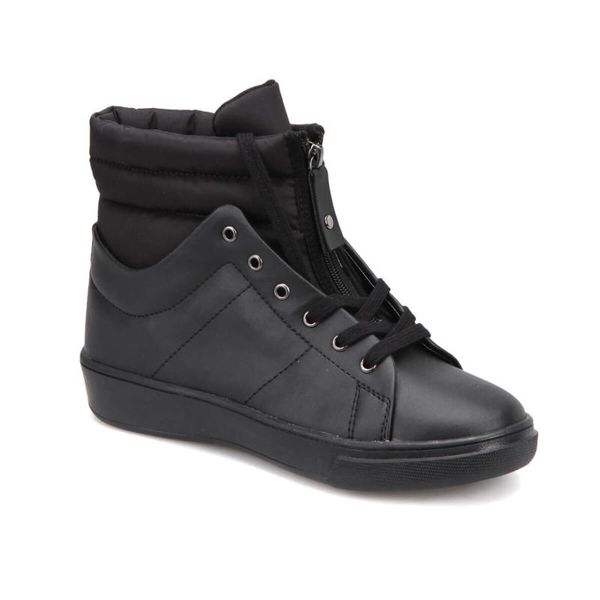 

flo z050 black women boots butigo