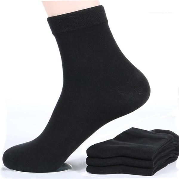 

носок thin solid color мужские носки дышащая весна лето осень scoks хлопок mens нижнее белье мужчины средний tube, Black