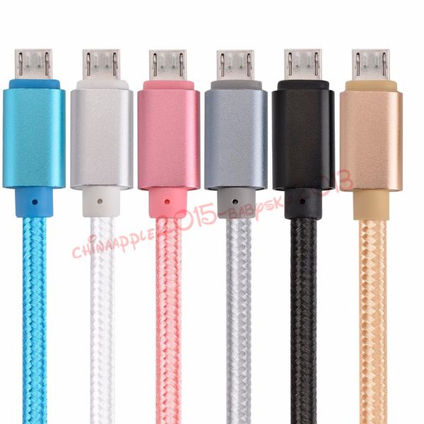 

толстые микро 5pin кабель od5.0 v8 ткань плетеный нейлоновый usb кабель зарядного устройства данных для самсунга s4 s6 s7 край для htc л.г