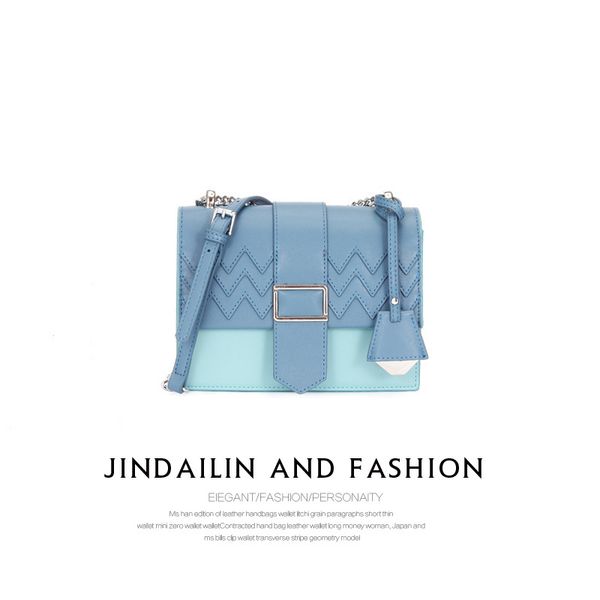 

небольшой общественный дизайн кожаная женская сумка орган сумка одно плечо диагональная цепь мода простые маленькие сумки