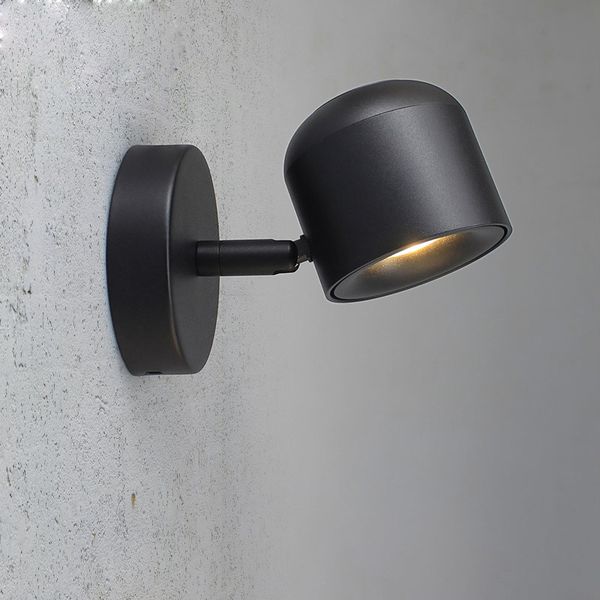 

wall lamp modern style wall light adjustable black/white 7w for bedroom foyer mirror light corridor sconce ac90-220v