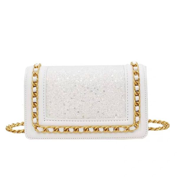 

leather luggage tag bag french high-end chain small bag female 2019 winter new purse hook handbag simple messenger bag