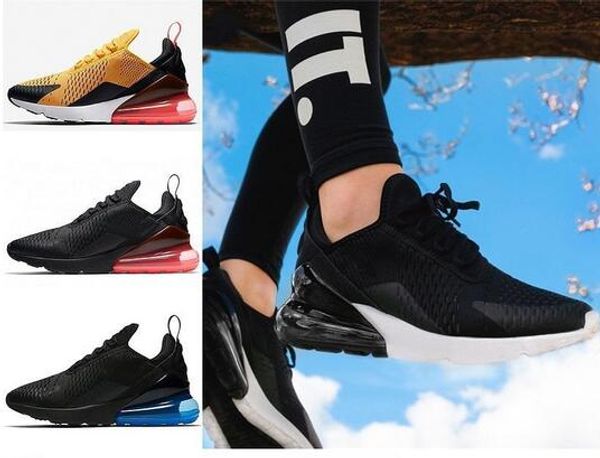 

2019 new mens women running shoes triple white university red olive volt habanero flair black sneakers 36-45