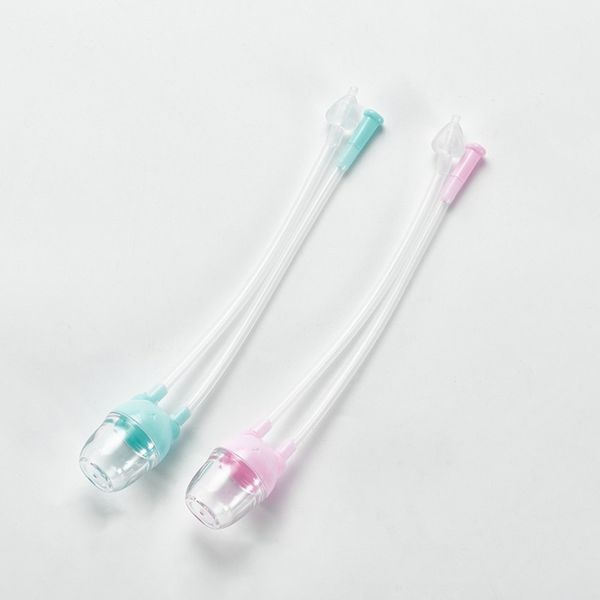 

baby nose cleaner snot nasal suction device newborn aspirator safe nursing care soft silicone vacuum safety sucker newborn clean