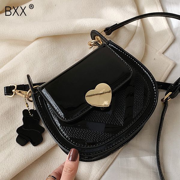 

bxx] patent leather crossbody bags for women 2020 spring all-match flap mini shoulder messenger bag female handbags hk176