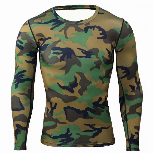 

sports tshirts fashion designer men quickly dry tees camouflage printed casual mens mens crew neck, White;black