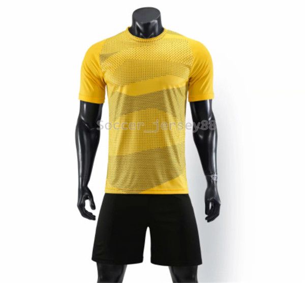 

new arrive blank soccer jersey #905#-8 customize quick drying t-shirt club or team jersey contact me uniforms football shirts, Black;yellow