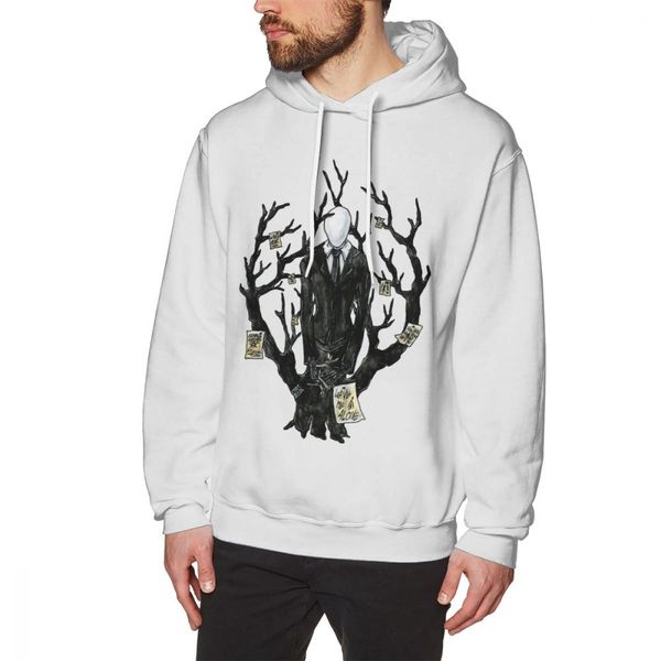 

slenderman hoodie slenderman iii hoodies cotton blue pullover hoodie winter outdoor long cool mens xl hoodies, Black