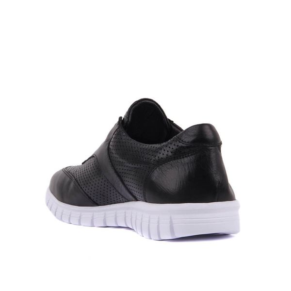 

sail-lakers black leather men 's casual shoes