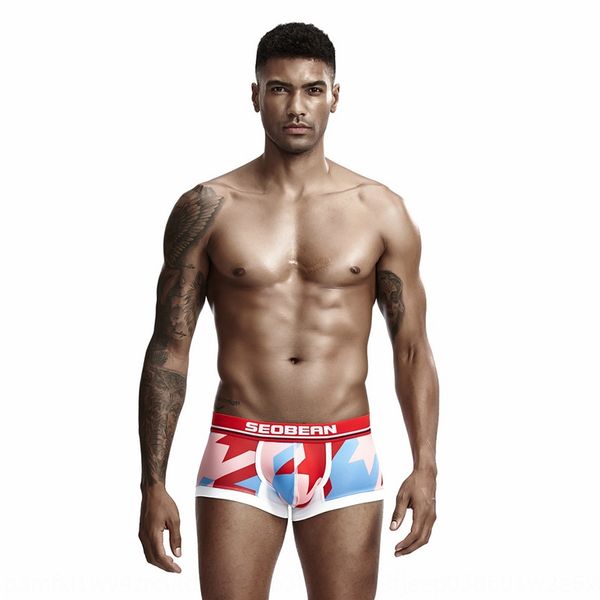 

боксер низкой талией нижнее белье 2019seobean боксер низкой талией живота мода 2019seobean мужской живот нижнее белье мужская мода, Black;white