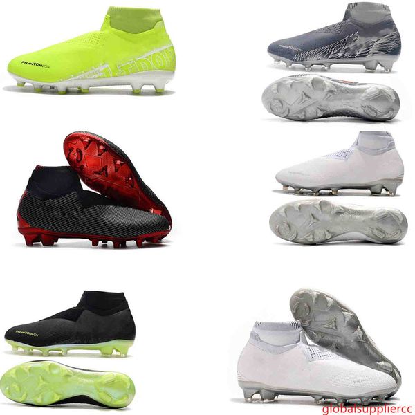 

phantom vsn vision elite df fg victory pack shadow mens high ankle soccer cleats football shoes size us6.5-11