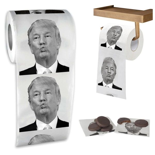

2018 pop toilet paper open mouth gag joke gift funny party prank gag joke tissue for home washroom decor bathroom sinks