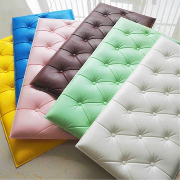 

30*60cm xpe foam wall stickers diy pu waterproof wall panels for kids room self adhesive kindergarten wall stickers home decor