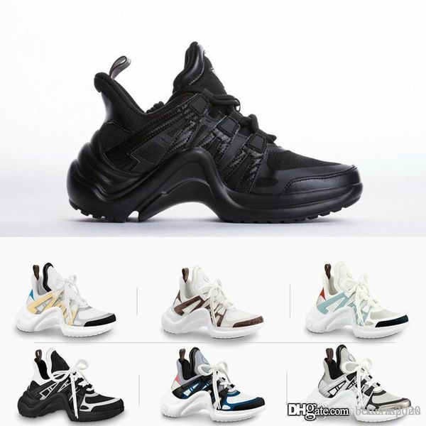 

fashion designer shoes luxury archlight shoes mix colors casual shoes mesh archlight trainers for men women triple s eur 36-44