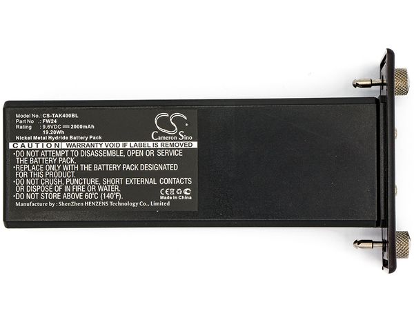 

cameron sino 2000mah battery fw24 for teletec ak1, ak4