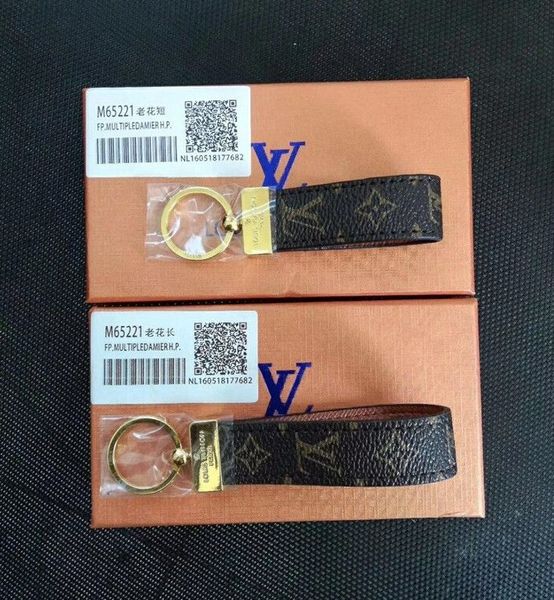 

high qualtiy luxury keychain & key chain brand key chains porte clef gift men women souvenirs car bag keychains with box, Silver