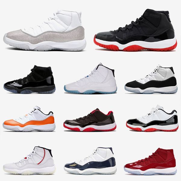 

metallic silver 11s bred 2019 new jumpman basketball shoes for men women concord 45 23 sneakers gamma blue 11 cap and gown trainers