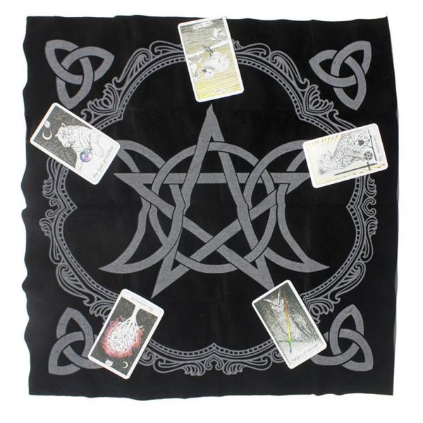 

49x49cm tarot cloth tablecloth altar wicca altar flannel a variety of styles twelve constellations astrological tarot tablecloth