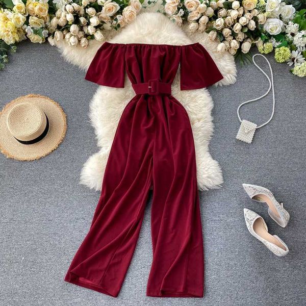 

2020 new fashion women's clothing rompers womens jumpsuit, Black;white