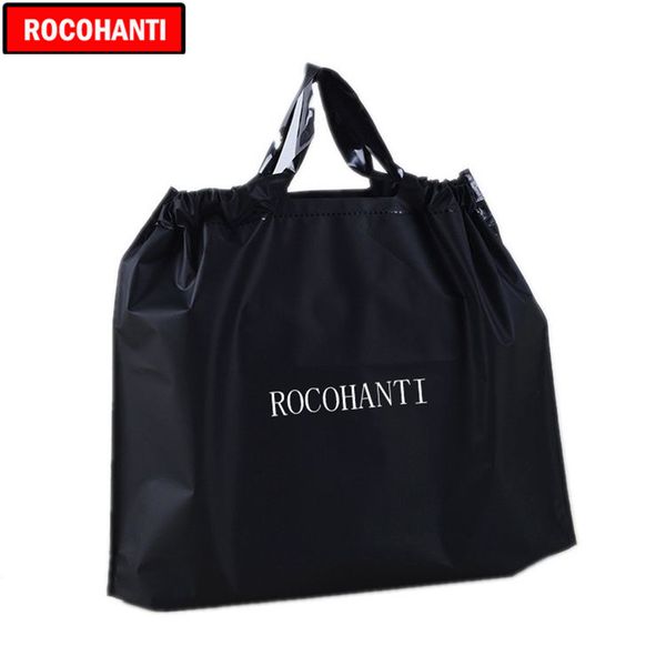 

100x customized logo printing eva personalized tote shopping bag recyclable plastic eva t-shirt bag black color