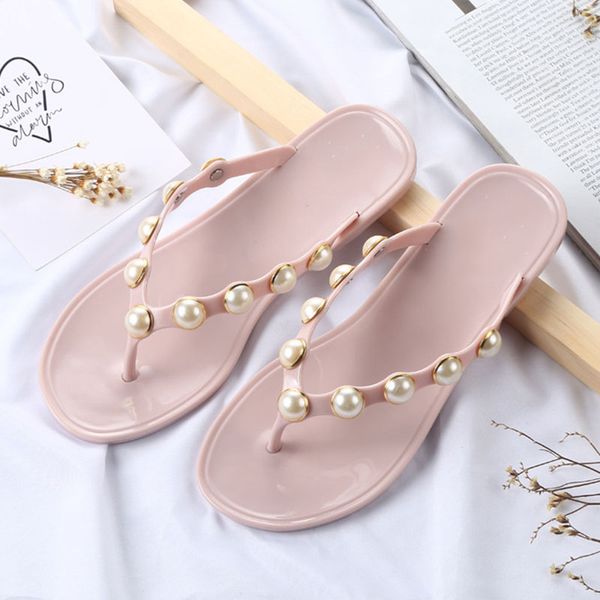 

women flip flops summer string beads slides beach shoes slippers ladies sandals female chaussure femme, Black