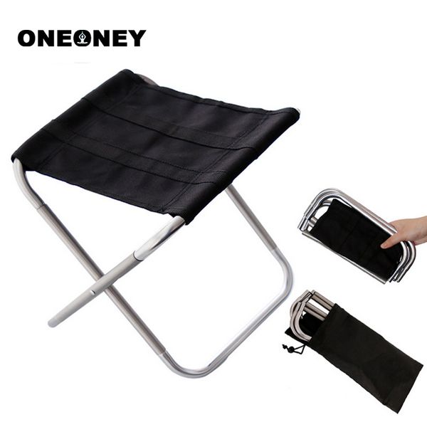 

oneoney 1pc portable outdoors camping folding fishing chair bbq bench seat oxford cloth foldable picnic fishing chair with bag
