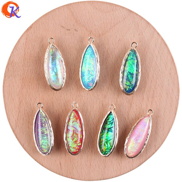 

cordial design 50pcs 12*30mm jewelry accessories/earring connector/hand made/long drop shape/diy/jewelry making/earring findings, Blue;slivery