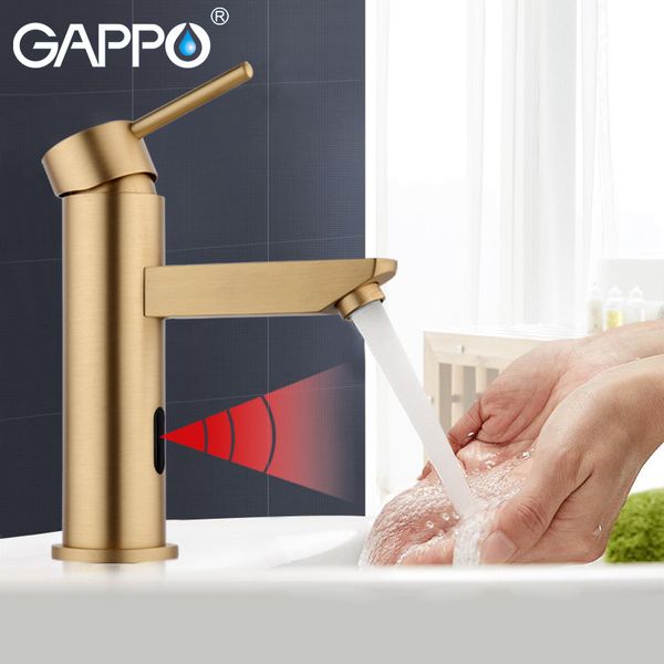

gappo infrared sensor faucet basin faucet torneira water mixer bathroom basin sensor touchless ga517/18/19/20/21