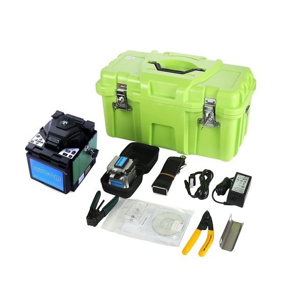 

skycom t-208h t208 t-208 optical fiber fusion splicer ftth fiber optic welder splicing machine with automatic heat oven
