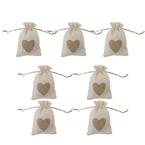 

70 pieces plain vintage burlap pouch burlap jute gift bags drawstring pouch sugar bag wedding birthday engagement favor