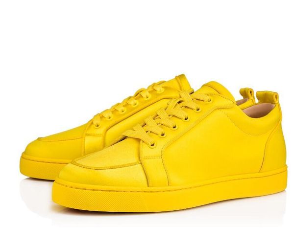 

2020 бесплатная доставка марка red подошва rantulow мужчины женщины мода обувь с красной подошвой кроссовки rantulow orlato мужчины плоские, Black