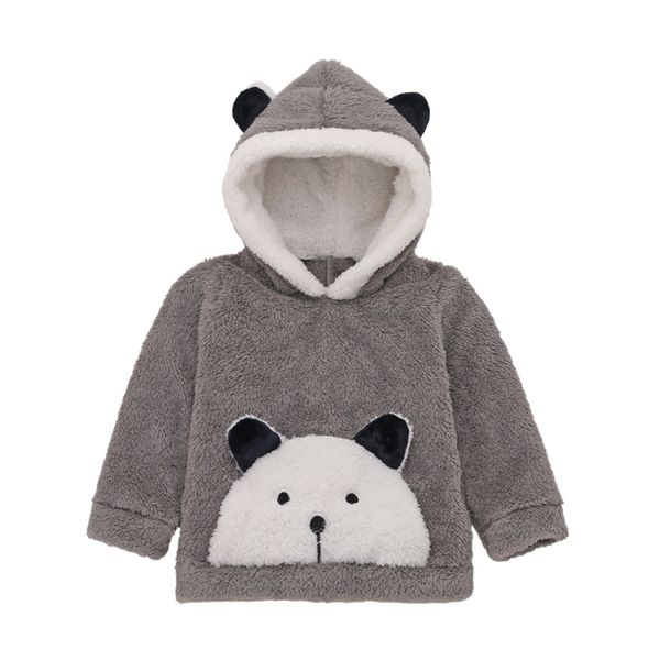 

Kids Coat Hooded Boys Girls Jacket Cute Cartoon Bear Autumn Winter For Baby 6 Months To 3 Years Old New Arrival