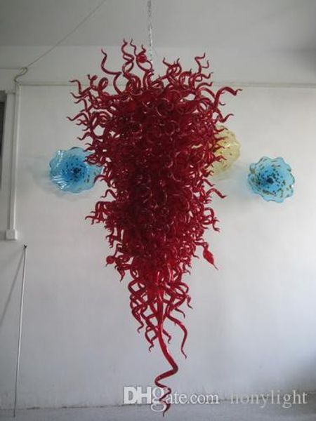 

pendant led lights l home art decorations fashion new style murano red glass hanging pendant lighting
