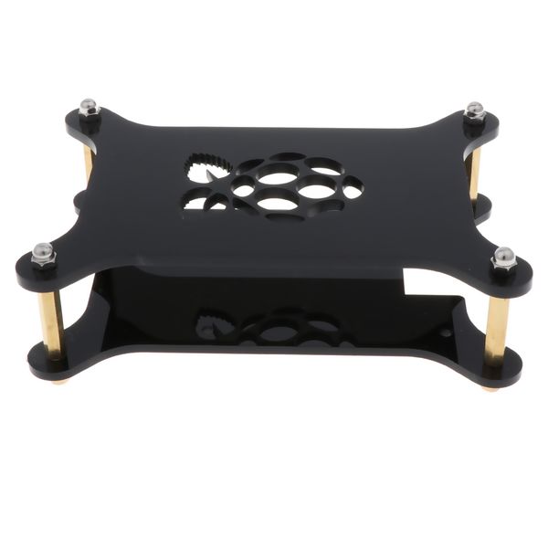 

1-layer acrylic protective housing box cover case for raspberry pi 3b+/3b/2b/2b