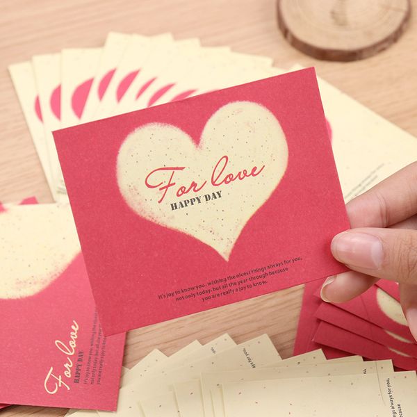 

10pcs creative love heart paper blank mini paper window envelopes wedding invitation envelope gift envelope