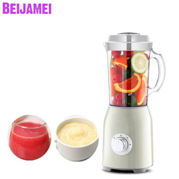 BEIJAMEI electrodomésticos Juicer Blender Mixer pequeno milk shake fabricante de suco de frutas bebé alimentos complementares máquina de cozinhar
