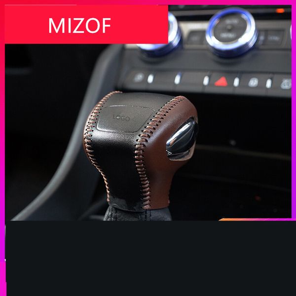 

real leather gear shift collars for kodiaq 426