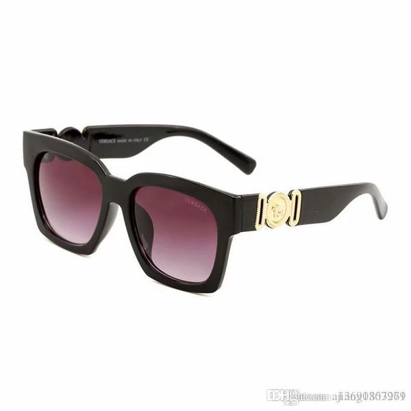 

2020 модный бренд дизайнер солнцезащитные очки 5330 кошачьего глаза большие рамки простой классический стиль женщины защита uv400 открытый о, White;black