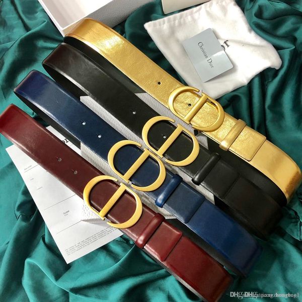 

роскошные ремни дизайнерские ремни женские пояса бренд повседневная гладкая пряжка модные ремни 6 стилей ширина 40 мм высокое качество с воз, Black;brown